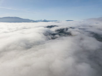 Scenic view of cloudscape against sky