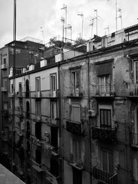 Buildings against sky in city