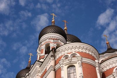 Low angle view of cathedral against sky