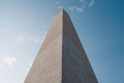 Low angle view of historic building against sky