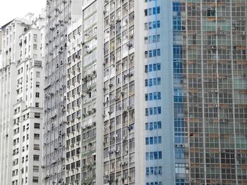 Low angle view of buildings in city