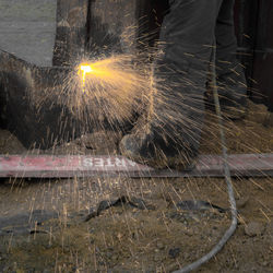 Man working in factory