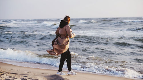 Polina and sea