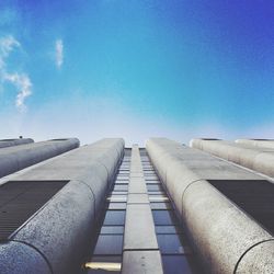 Low angle view of building against sky