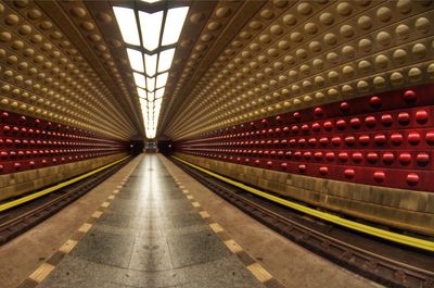 Architectural design of subway station