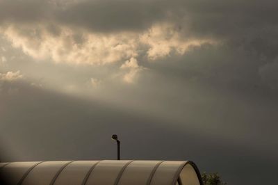 Low angle view of sky
