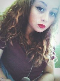 Portrait of young woman