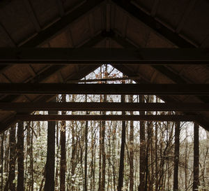 Low angle view of built structure against sky