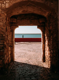 View of archway