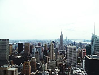 Skyscrapers in city