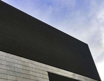 Low angle view of building against sky