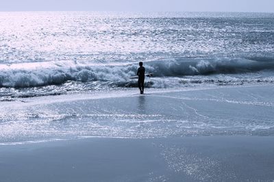 People on beach