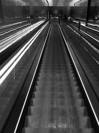 Train on railroad station platform