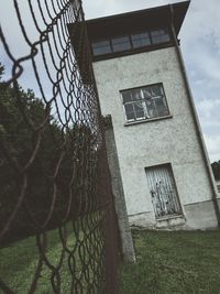 Low angle view of built structure against the sky