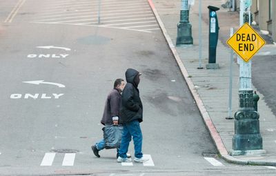 Close-up of young woman