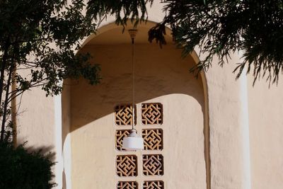 Built structure with trees in background