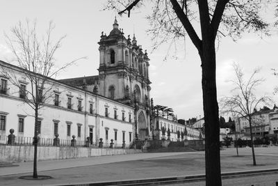 View of church in city