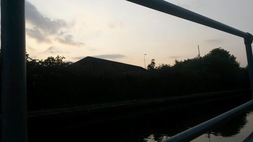 Clouds over mountain