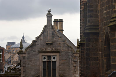 View of old building against sky