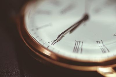 Close-up of clock