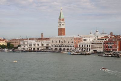 View of buildings at waterfront