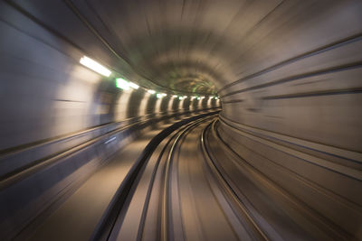 Full frame shot of tunnel