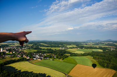 Scenic view of rural landscape