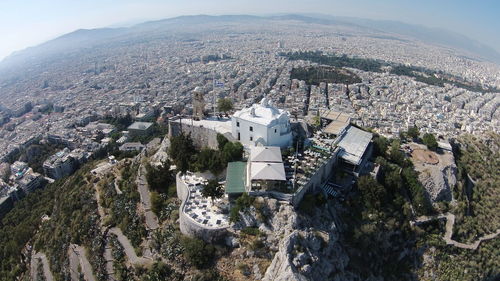 Aerial view of cityscape