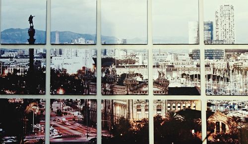 Buildings in city