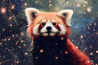 red panda