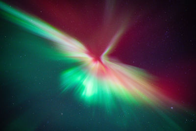 Low angle view of woman in water