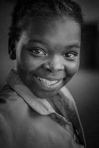 Portrait of smiling boy