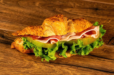 Close-up of sandwich