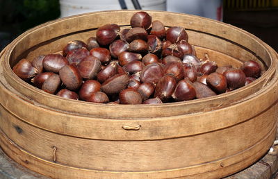 Close-up of roasted coffee