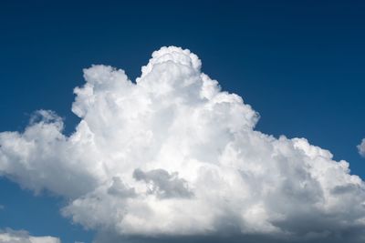 Low angle view of clouds in sky