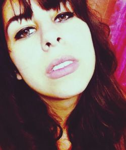looking at camera