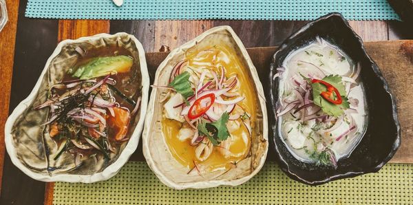 Close-up of food on plate