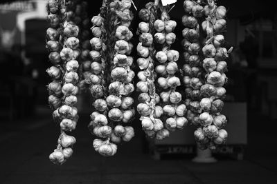 Close-up of christmas decorations