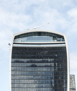 Low angle view of building against sky