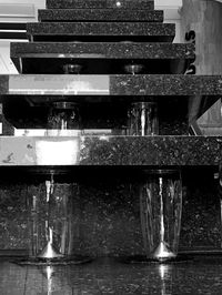 Fountain in building