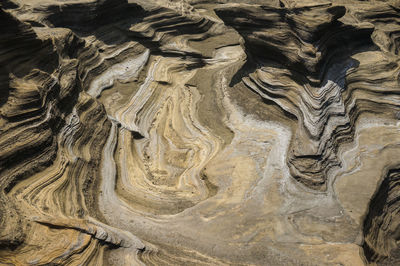 Full frame shot of rock formation
