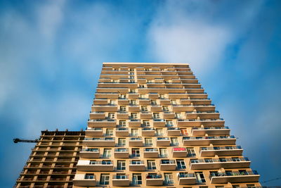 Low angle view of building against sky