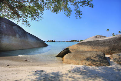 View of beach against sky