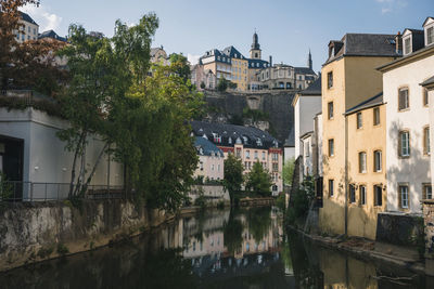 Old town of luxembourg city