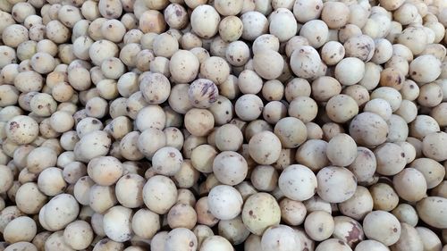 Full frame shot of onions for sale at market stall