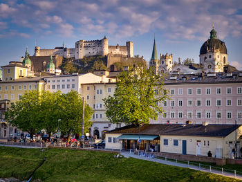 Buildings in city