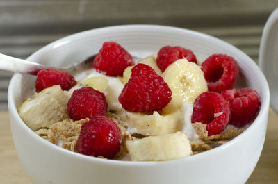 Close-up of fruits in bowl