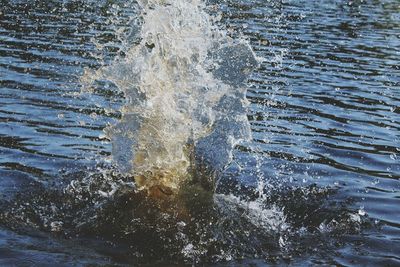 Full frame shot of rippled water