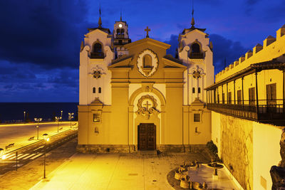 View of church against sky