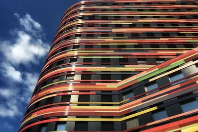 Low angle view of building against sky